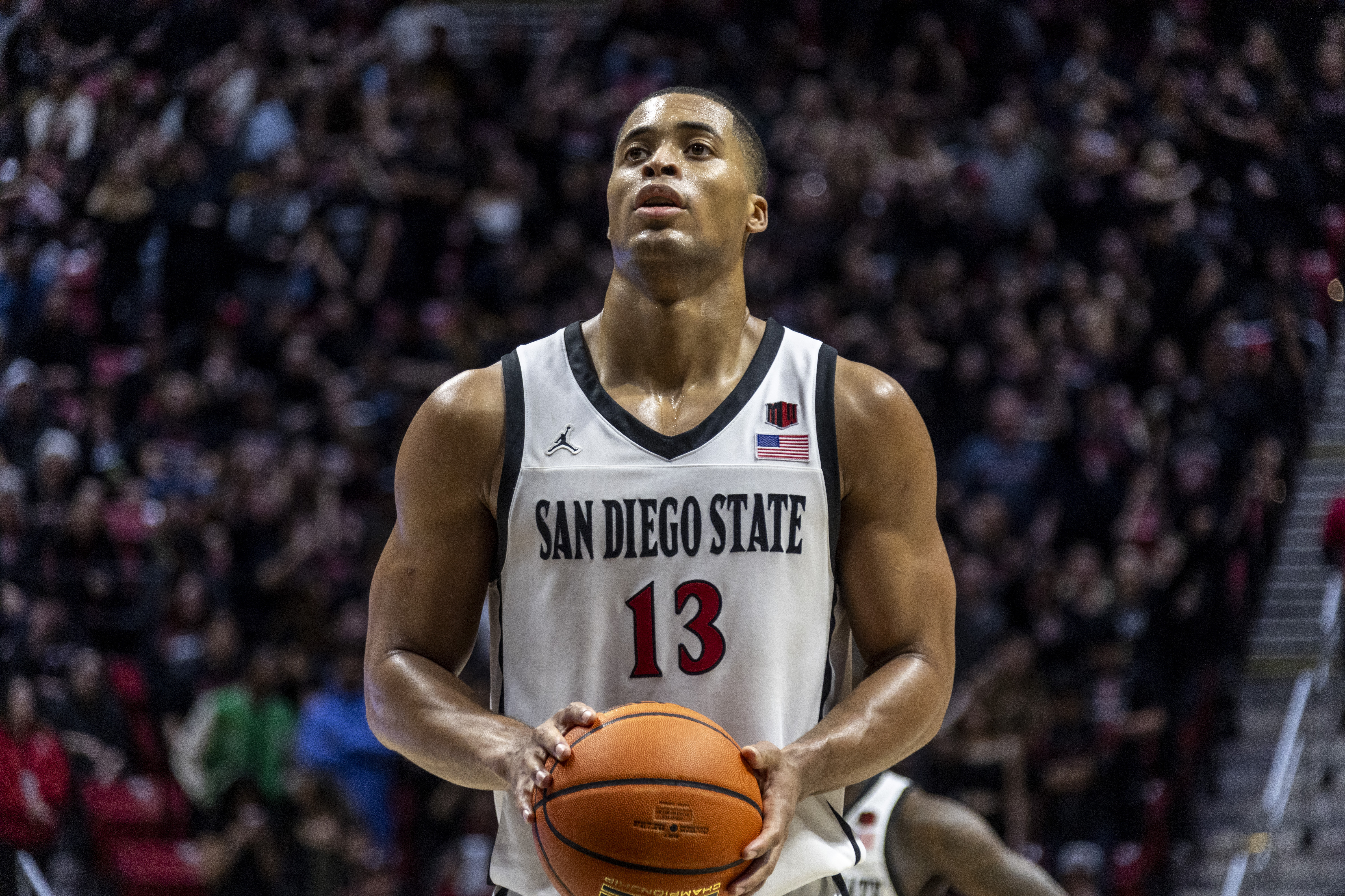 COLLEGE BASKETBALL: FEB 16 New Mexico at San Diego State